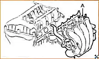 Снятие и установка головки блока цилиндров двигателя G 2.0–2.4 DOHC