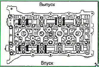 G2.0–2.4 DOHC қозғалтқышы үшін клапан саңылауларын тексеру және реттеу