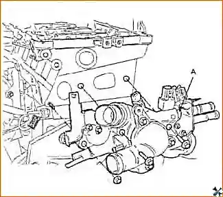 Снятие и установка головки блока цилиндров двигателя G 2.0–2.4 DOHC