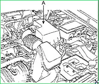 Снятие и установка двигателя G 2.0–2.4 DOHC