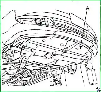 Снятие и установка двигателя G 2.0–2.4 DOHC