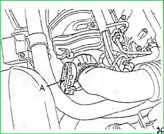 Снятие и установка двигателя G 2.0–2.4 DOHC