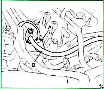 Снятие и установка двигателя G 2.0–2.4 DOHC