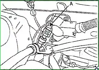 Снятие и установка двигателя G 2.0–2.4 DOHC