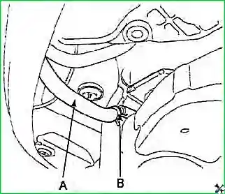 Снятие и установка двигателя G 2.0–2.4 DOHC