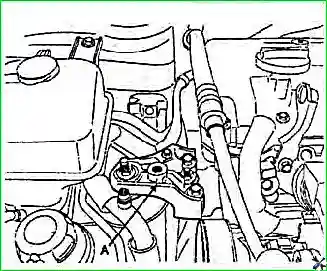 Снятие и установка двигателя G 2.0–2.4 DOHC