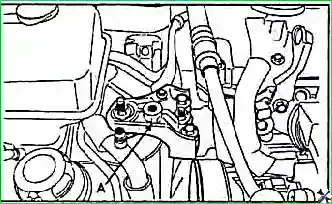 Снятие и установка цепи привода ГРМ и балансирного механизма двигателя G 2.0–2.4 DOHC