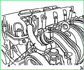 Снятие и установка цепи привода ГРМ и балансирного механизма двигателя G 2.0–2.4 DOHC