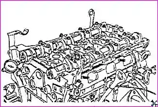Ремонт головки блока цилиндров двигателя G 2.0-2.4 DOHC