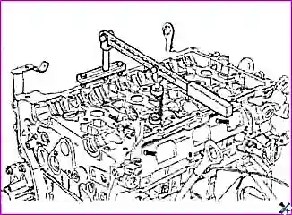 Ремонт головки блока цилиндров двигателя G 2.0-2.4 DOHC