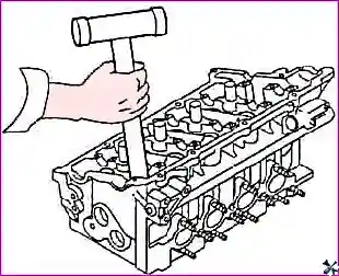 Ремонт головки блока цилиндров двигателя G 2.0-2.4 DOHC