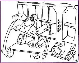 Ремонт блока цилиндров двигателя G 2.0-2.4 DOHC