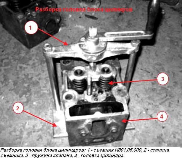Cómo lapear las válvulas de un cilindro Kamaz 740 diésel cabeza