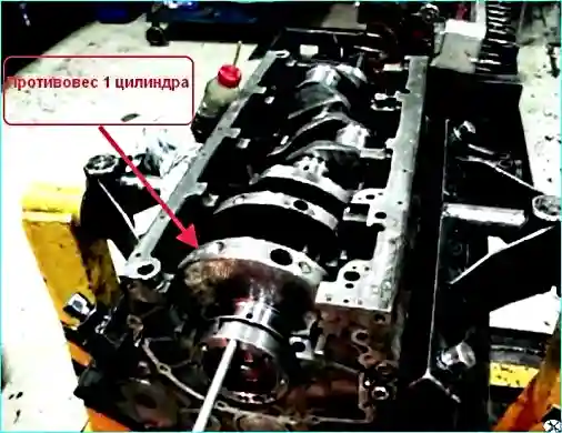 Assembling the KAMAZ engine