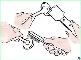 Очистка клапана