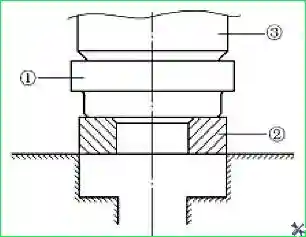 Установка седел клапанов