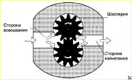 Топливный насос шестеренчатого типа