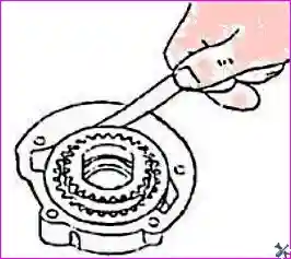 Измерение зазоров масляного насоса