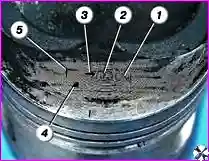 Маркировка поршня