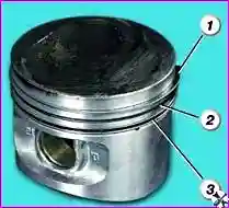 Канавки на поршне под кольца