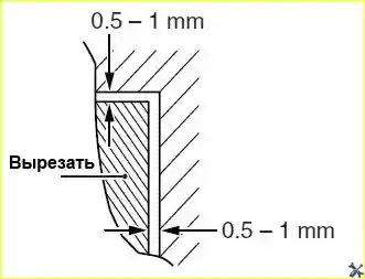 Замена седла клапана