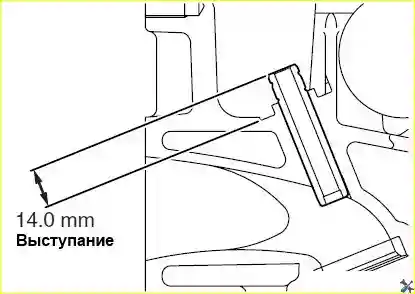 Замена направляющей клапана