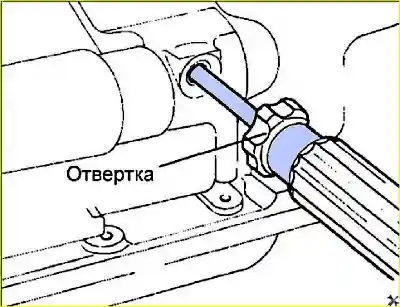 Блокировка балансирного вала