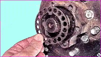 Регулировка подшипника ступицы Ремонт ступицы колес автомобиля Hover-H3/H5