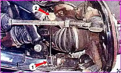 Замена деталей передней подвески автомобиля Hover H3/H5