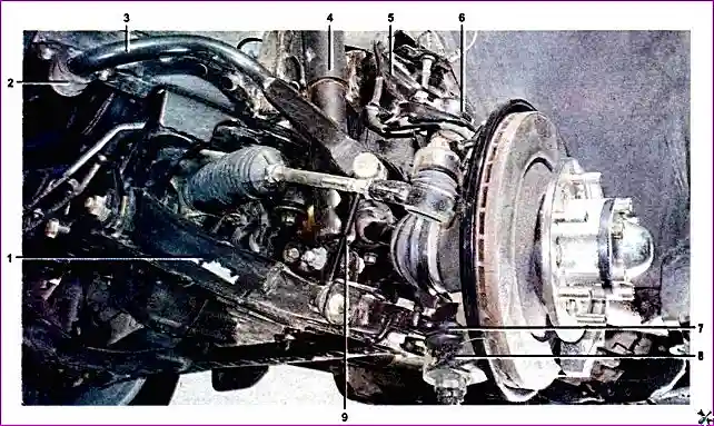 Конструкция и проверка передней подвески автомобиля Hover H3/H5