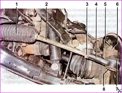 Замена деталей рулевого управления автомобиля Hover H3/H5