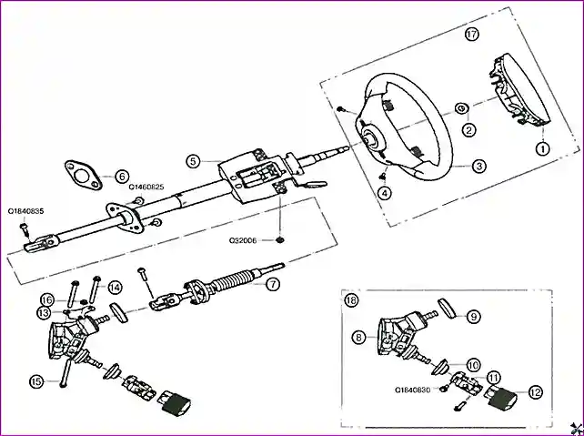 Рулевое управление с реечным рулевым механизмом и гидроусилителем Конструкция и проверка рулевого управления автомобиля Hover H3/H5