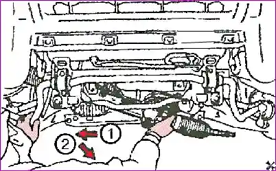 Снятие и установка рулевой рейки Замена деталей рулевого управления автомобиля Hover H3/H5