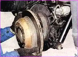 Ремонт тормозного механизма задних колес автомобиля Hover-H3/H5