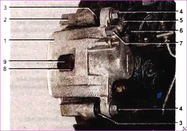 Задний тормозной механизм Конструкция тормозной системы автомобиля Hover-H3/H5