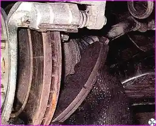 Ремонт переднего тормозного механизма автомобиля Hover-H3/H5