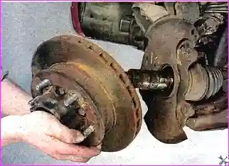 Ремонт переднего тормозного механизма автомобиля Hover-H3/H5