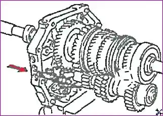 Разборка коробки передач Разборка коробки передач 038M1