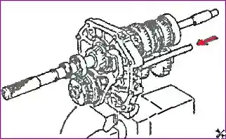 Разборка коробки передач Разборка коробки передач 038M1