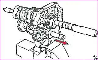 Разборка коробки передач Разборка коробки передач 038M1