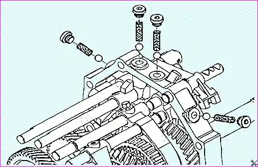 Разборка коробки передач ZM001DB/ZM001DF