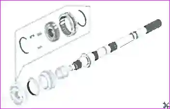 Сборка коробки передач ZM001DB/ZM001DF