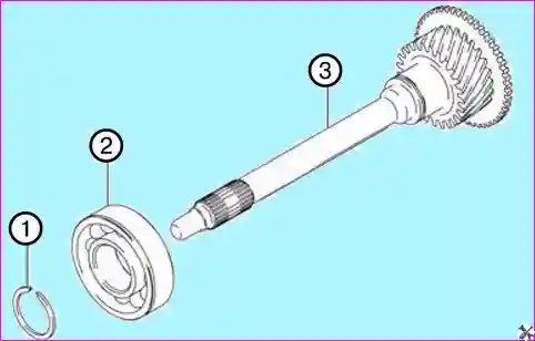 Сборка коробки передач ZM001DB/ZM001DF