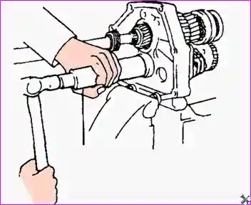 Сборка коробки передач ZM001DB/ZM001DF