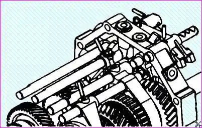 Разборка коробки передач ZM001DB/ZM001DF