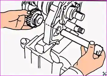 Сборка коробки передач ZM001DB/ZM001DF
