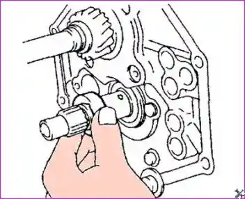 Сборка коробки передач ZM001DB/ZM001DF