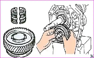 Сборка коробки передач ZM001DB/ZM001DF
