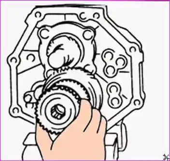 Сборка коробки передач ZM001DB/ZM001DF