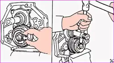 Сборка коробки передач ZM001DB/ZM001DF